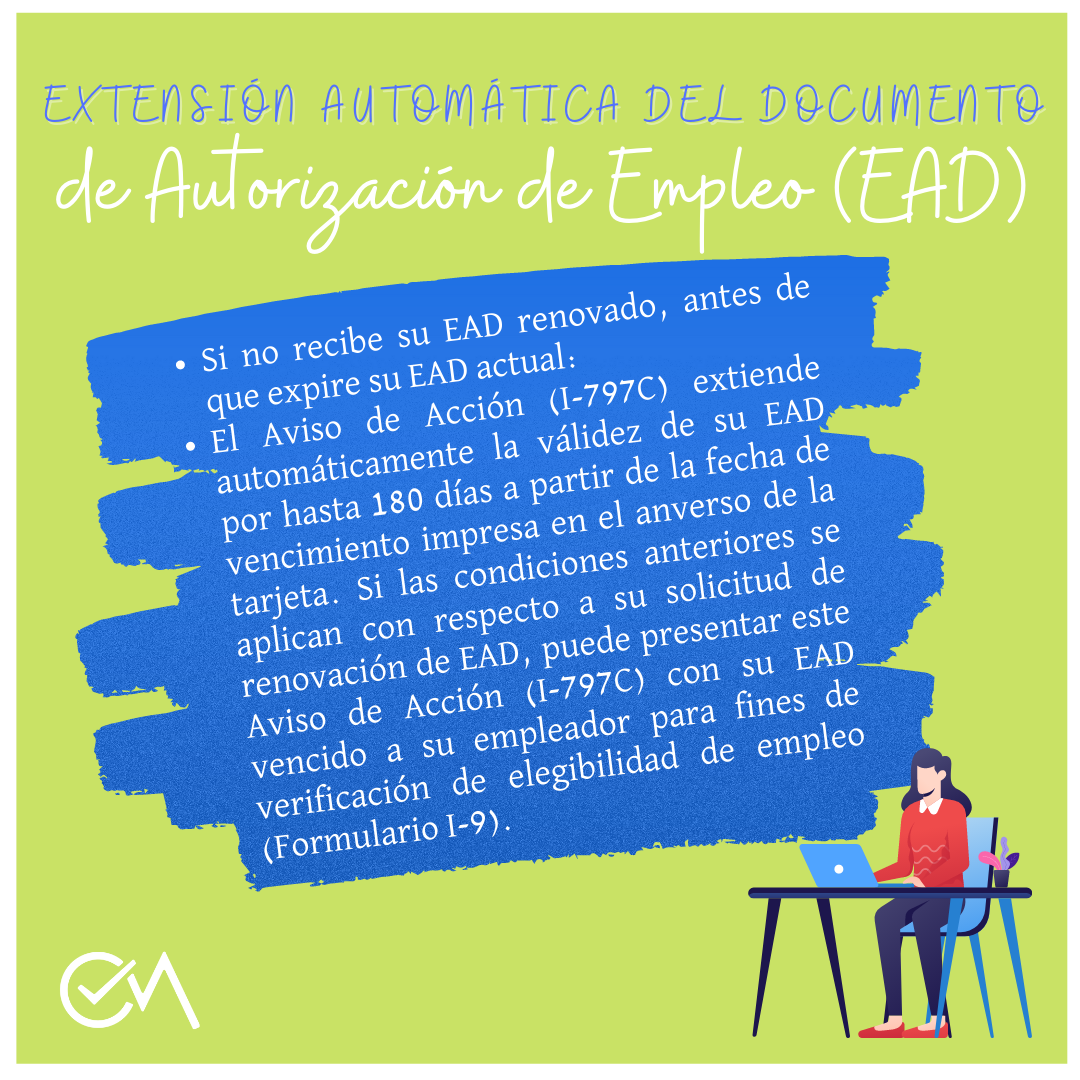 Extension Automatica Permiso de Trabajo